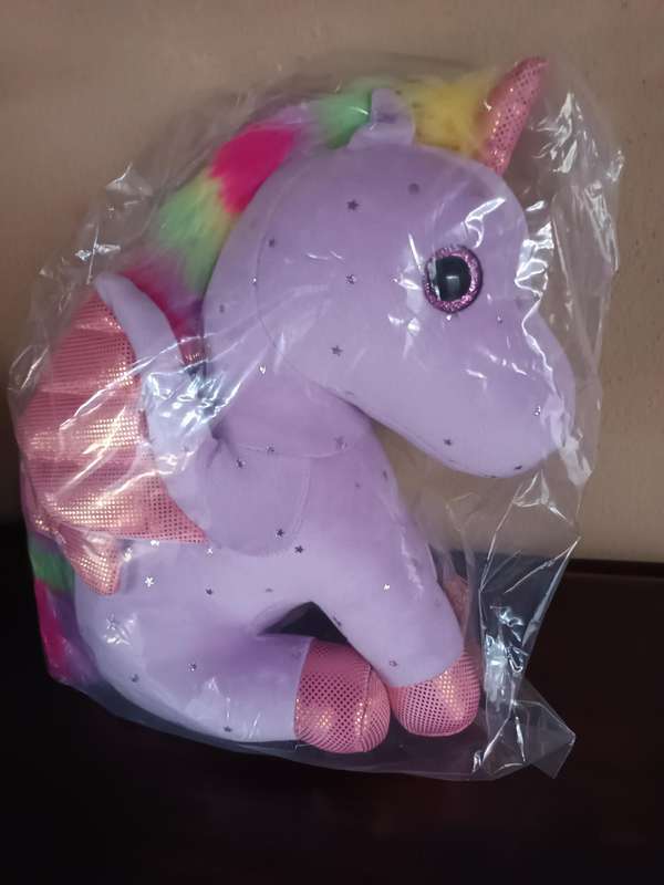 Bright Unicorn Soft Toy
