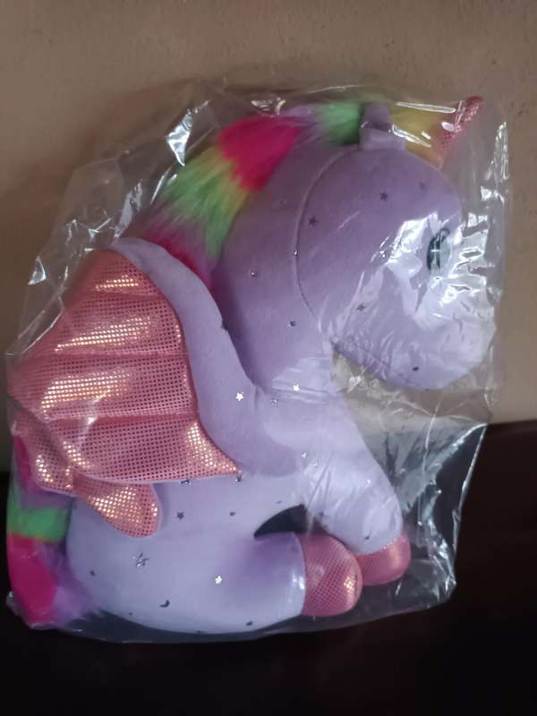 Bright Unicorn Soft Toy