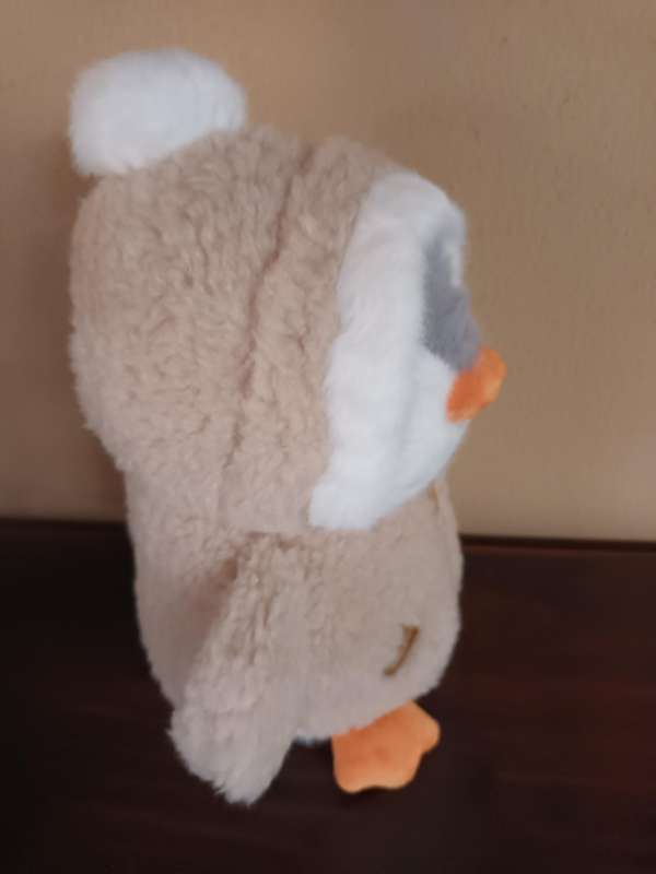 Cute Penquin Soft Toy in Warm Clothing