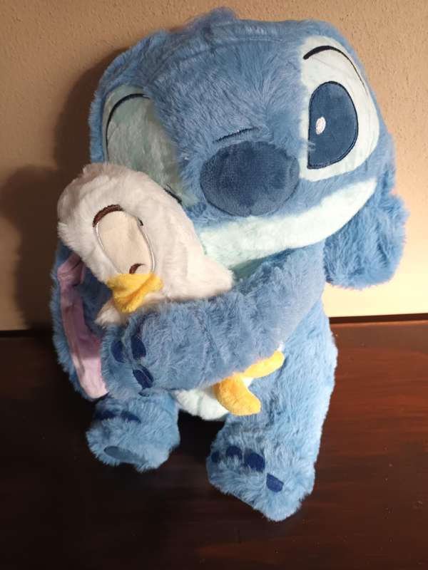 Soft & Cuddly Winking Stitch with Duckling Soft Toy