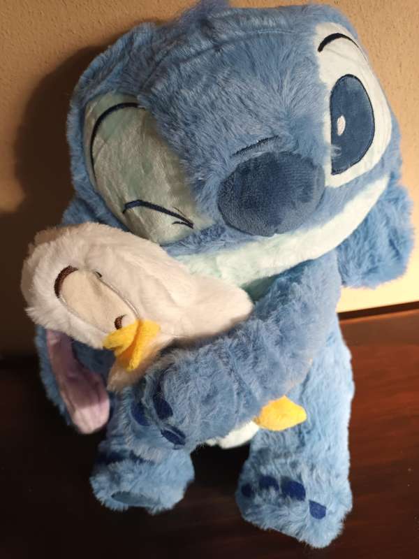 Soft & Cuddly Winking Stitch with Duckling Soft Toy
