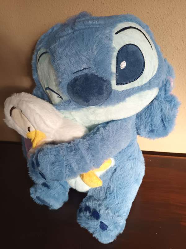 Soft & Cuddly Winking Stitch with Duckling Soft Toy