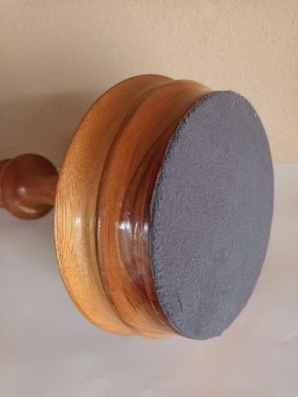 Genuine Vintage Wooden Candle Holder