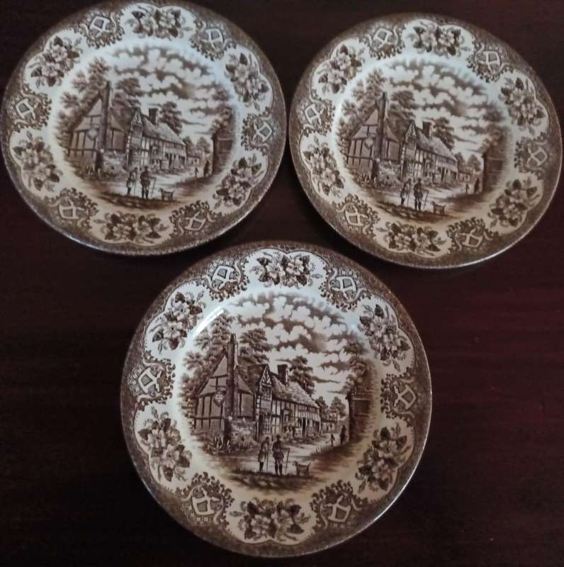 Three Ironstone England Dishes for Spares