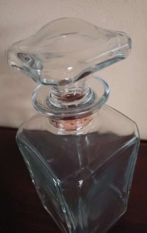 Vintage Solid Square Decanter