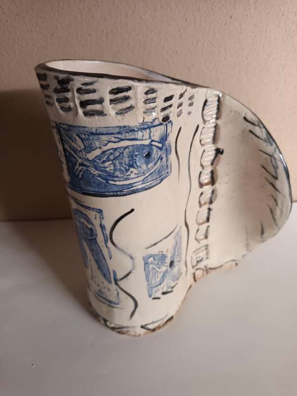 Unusual Vintage Pottery Vase?