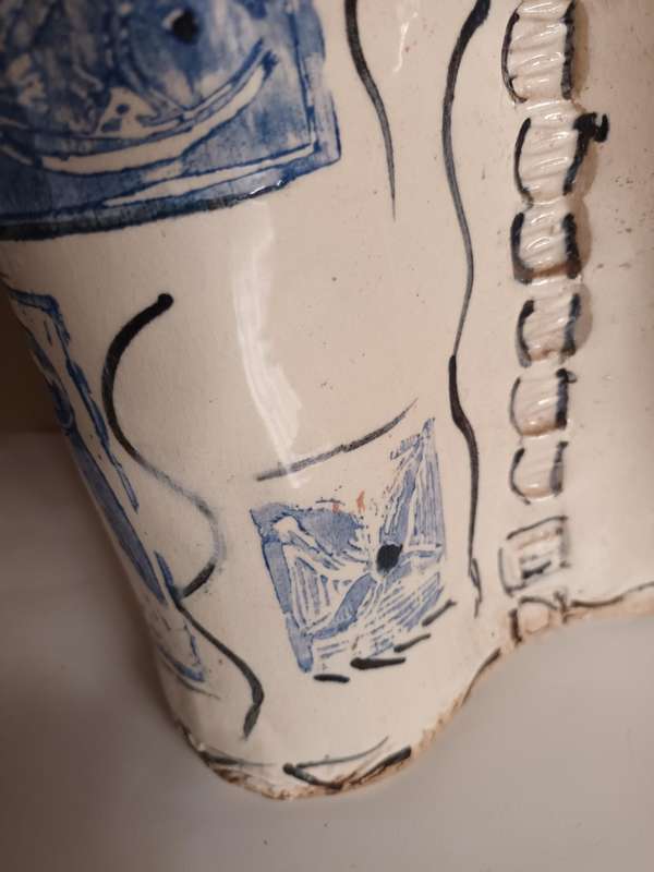 Unusual Vintage Pottery Vase?