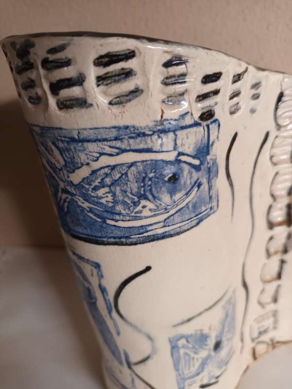 Unusual Vintage Pottery Vase?