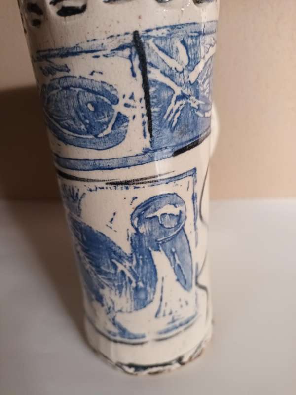 Unusual Vintage Pottery Vase?