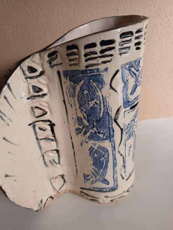 Unusual Vintage Pottery Vase?