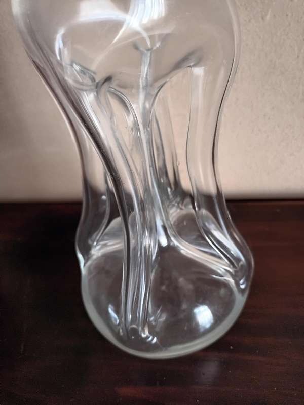 Unusual Shaped Glass Bottle