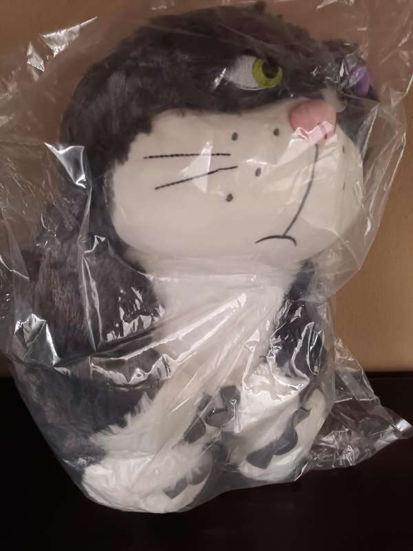 A Large Cuddly Cat Soft Toy