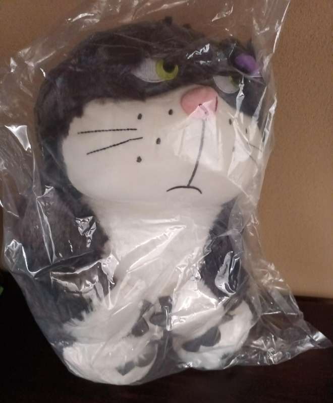 A Large Cuddly Cat Soft Toy