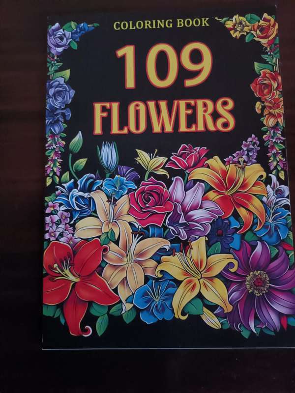 Flowers Colouring Book