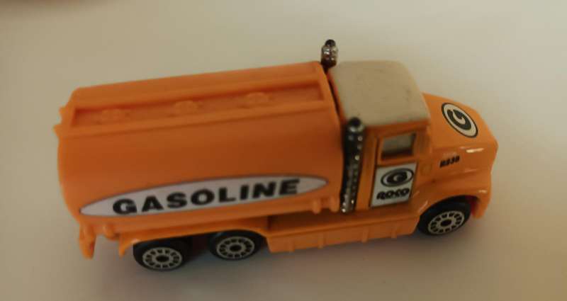 Hard Plastic Gasoline Truck Model