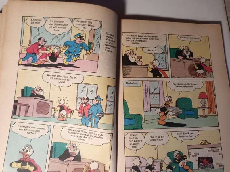 Donald Duck Digest Comic in German