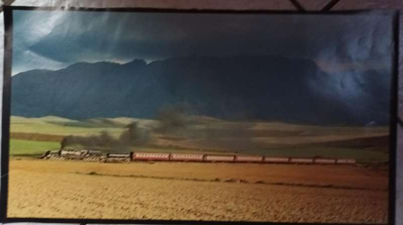 Steam Train Calendar Print