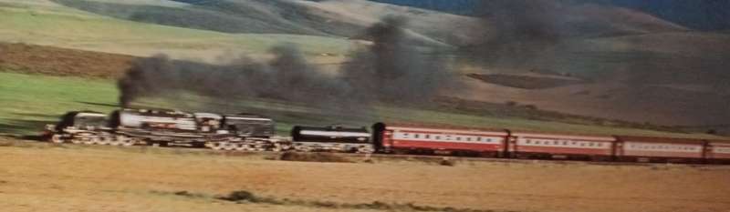 Steam Train Calendar Print