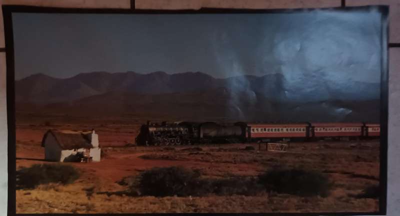 Steam Train Calendar Print