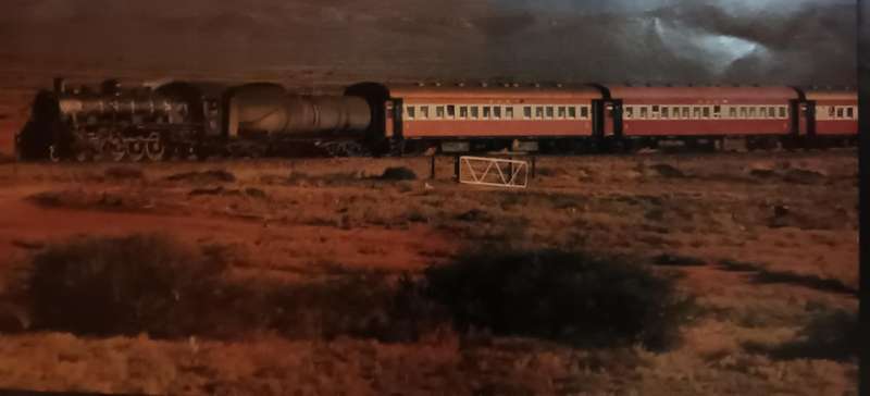Steam Train Calendar Print