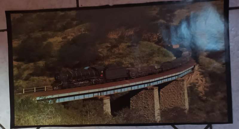 Steam Train Calendar Print