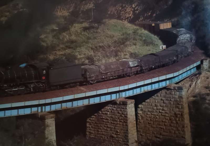 Steam Train Calendar Print