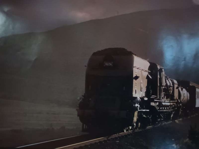 Steam Train Calendar Print