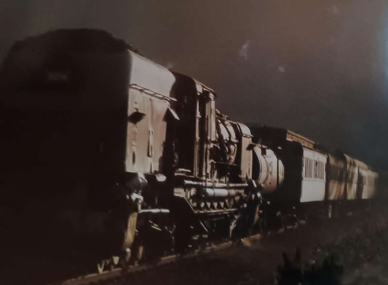 Steam Train Calendar Print
