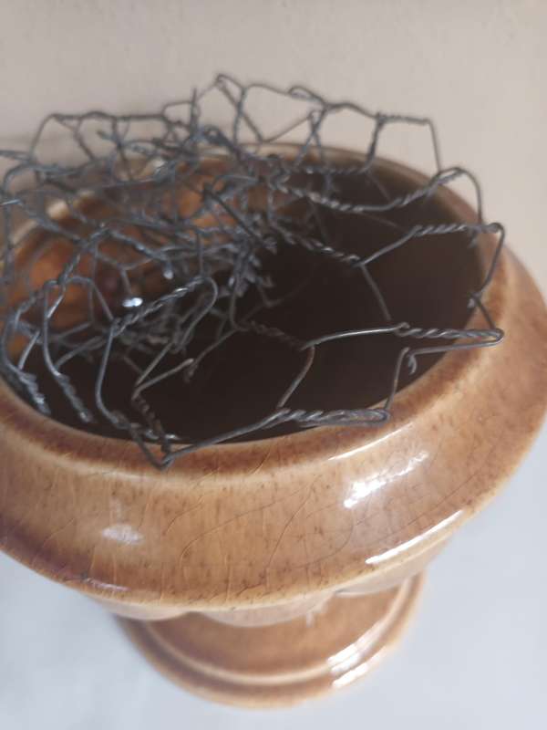 Vintage Glazed Pot Plant Holder