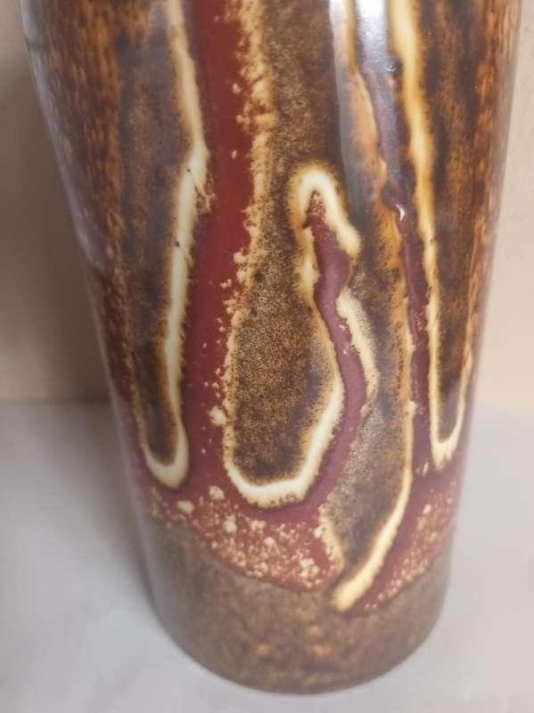 Vintage Pottery Bottle - Numbered at the Bottom