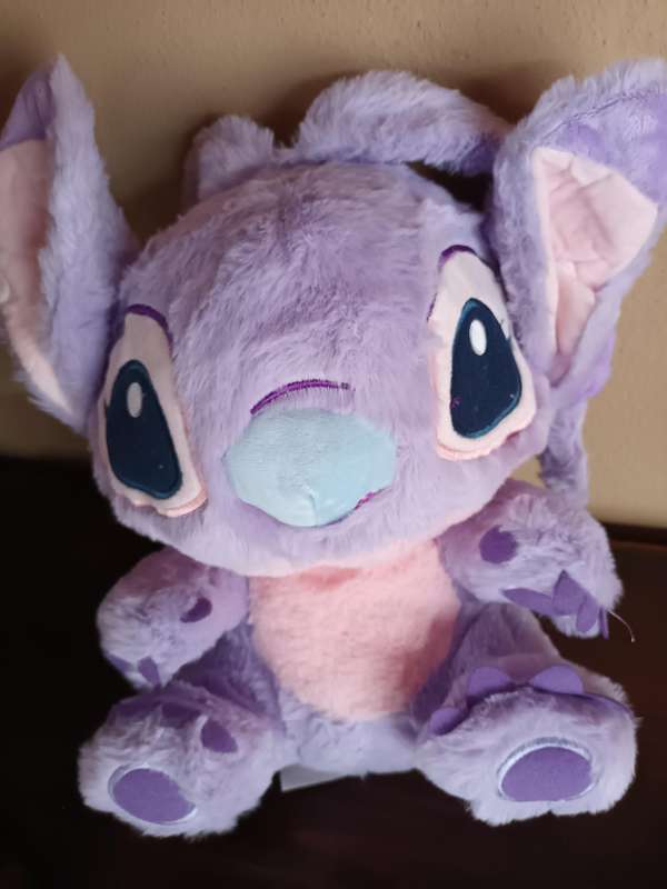 Nice Size Mainly Purple Stitch Soft Toy