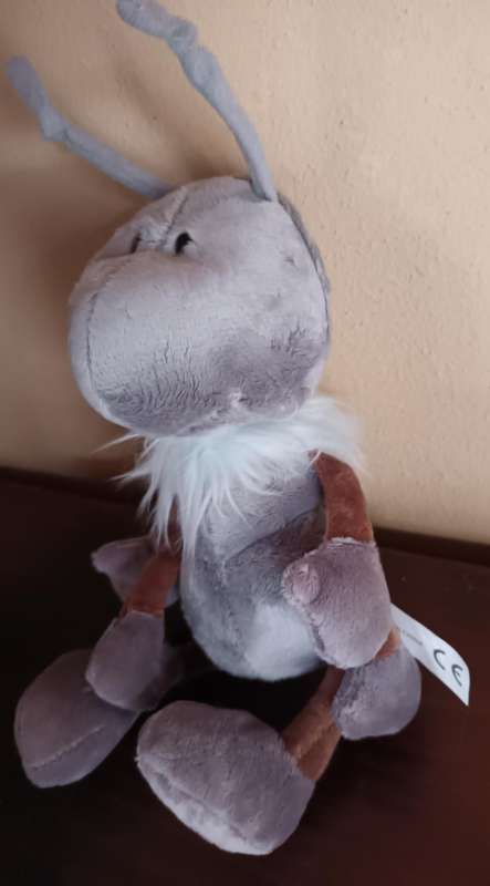 Grey and Brown Ant Soft Toy