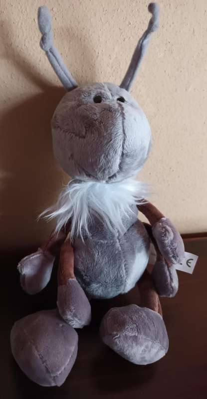 Grey and Brown Ant Soft Toy