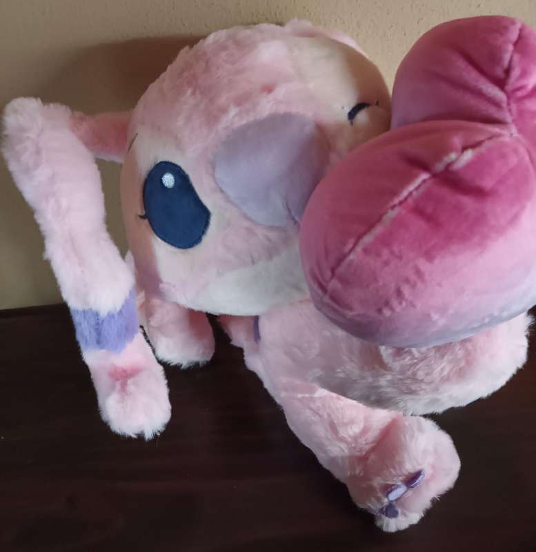 Stitch Angel with Big Heart Soft Toy