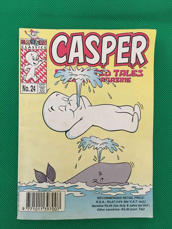 VINTAGE HARVEY CLASSICS COMIC DIGEST CASPER - 1993 ENCHANTED TALES - CASPER