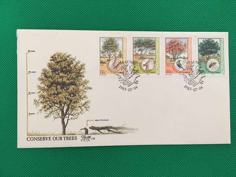 BOPHUTHATSWANA - 1985 - CONSERVE THE TREES