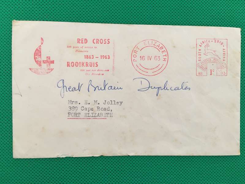 SOUTH AFRICA LOT OF GARLICKS CHELSEA AND RED CROSS ENVELOPES AROUND TIME OF THE 60'S