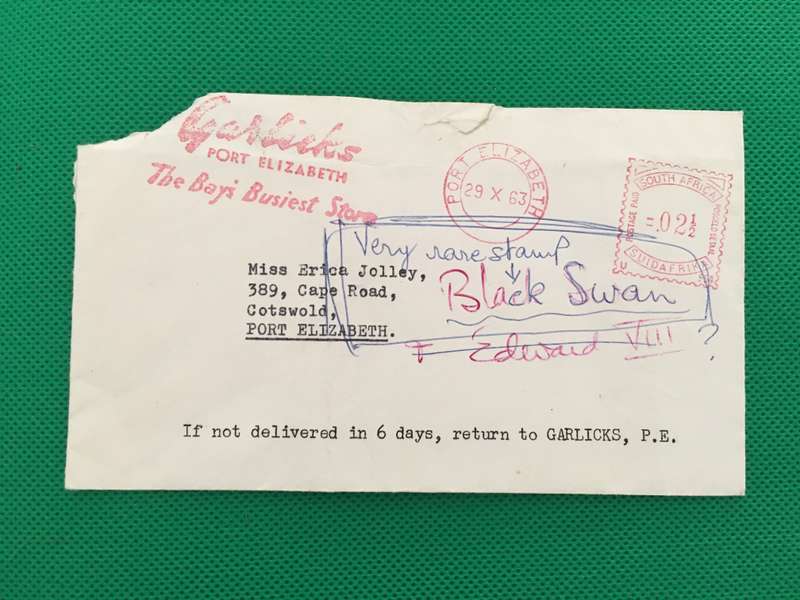 SOUTH AFRICA LOT OF GARLICKS CHELSEA AND RED CROSS ENVELOPES AROUND TIME OF THE 60'S