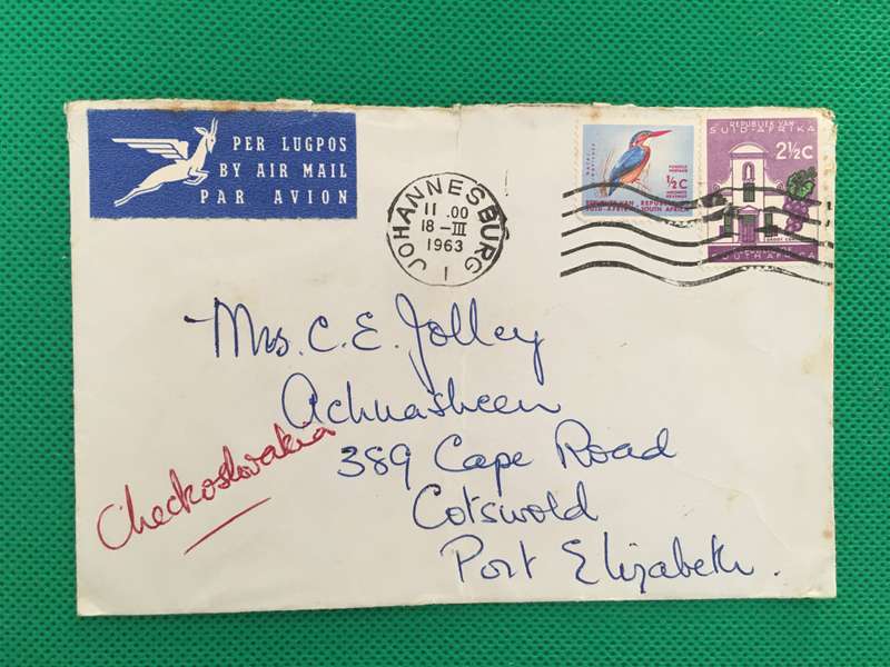 SOUTH AFRICA - ENVELOPE - 1963