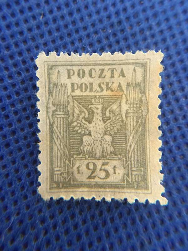 POLAND LOT OF 6 UNUSED STAMPS