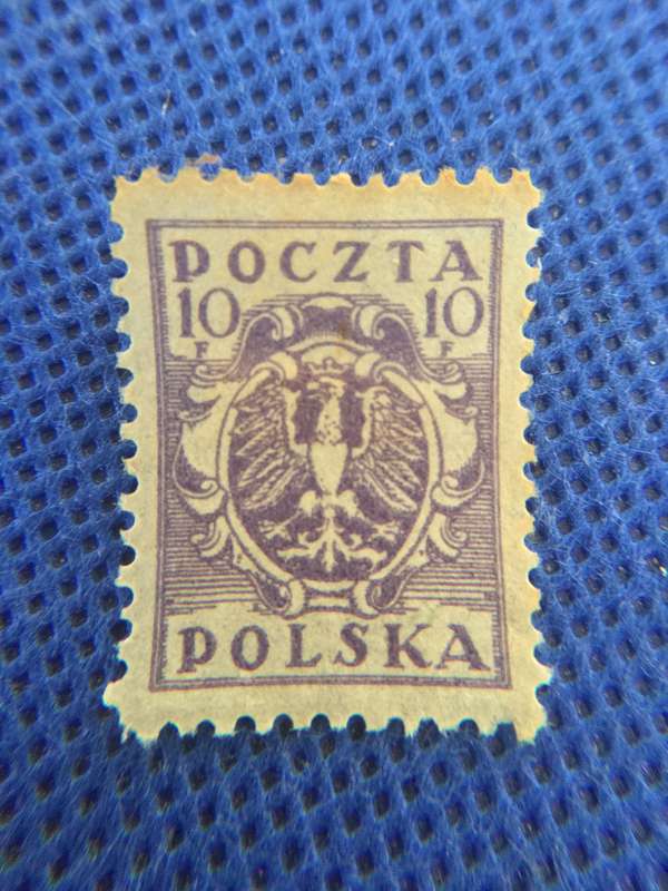 POLAND LOT OF 6 UNUSED STAMPS