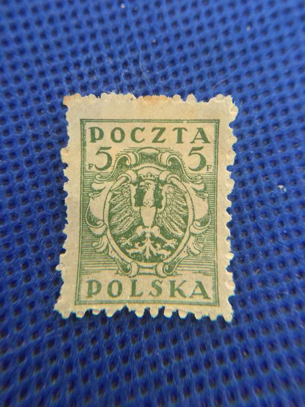 POLAND LOT OF 6 UNUSED STAMPS