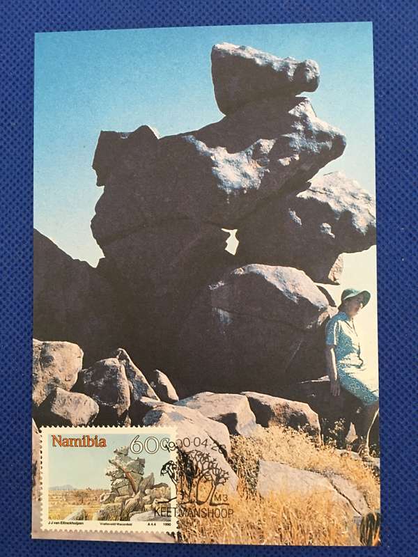 NAMIBIA POSTCARD /  COVER /  VRATTEVELD - 1990