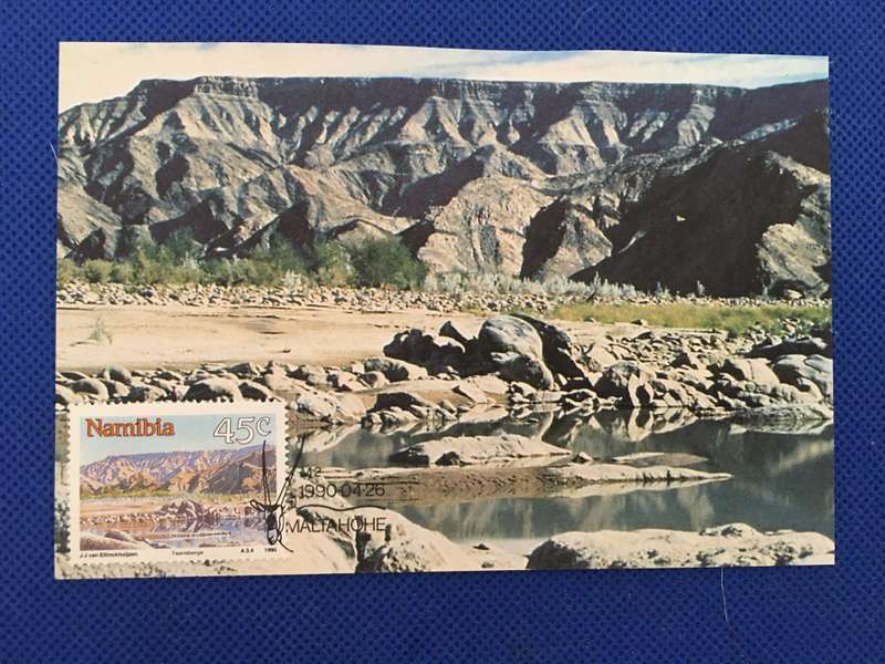 NAMIBIA POSTCARD /  COVER / TSARISBERGE - 1990