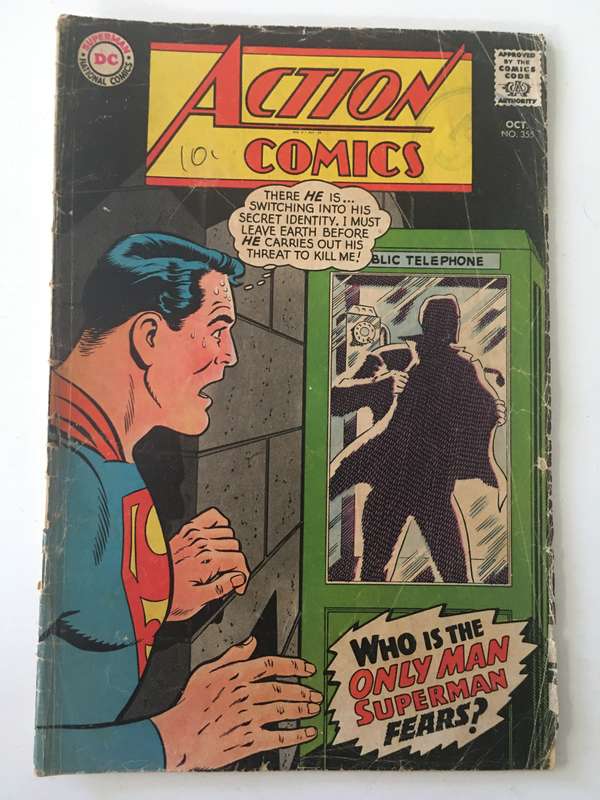 ACTION COMICS - SUPERMAN - NO. 355 - 1967