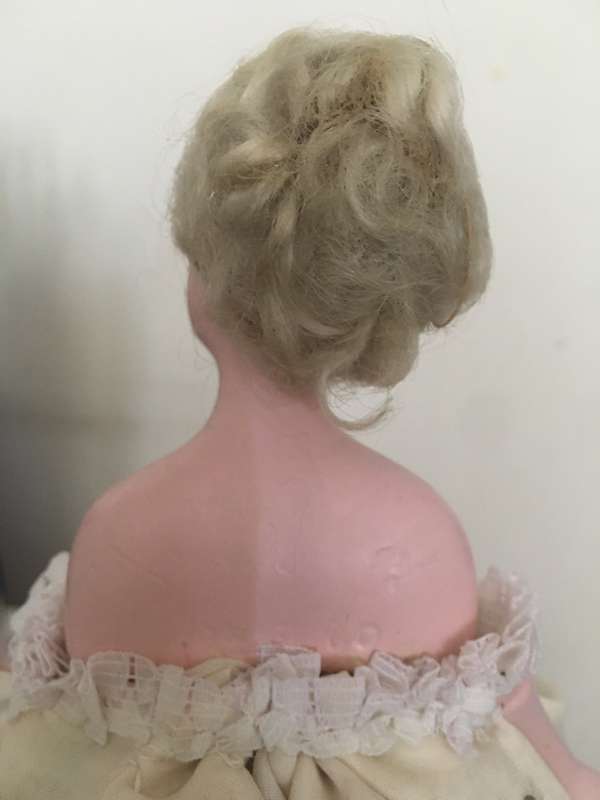 VINTAGE /  ANTIQUE PIN CUSHION DOLL VERY RARE WITH SERIAL NUMBER -
