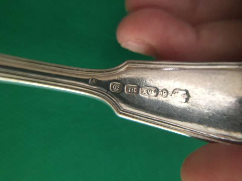 VICTORIAN SILVER  - FISH KNIFE