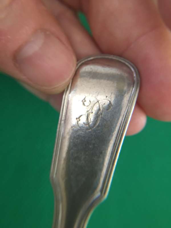 VICTORIAN SILVER  - FISH KNIFE