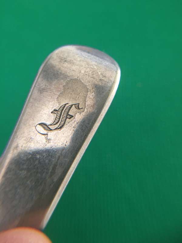 VICTORIAN SILVER  - FISH KNIFE
