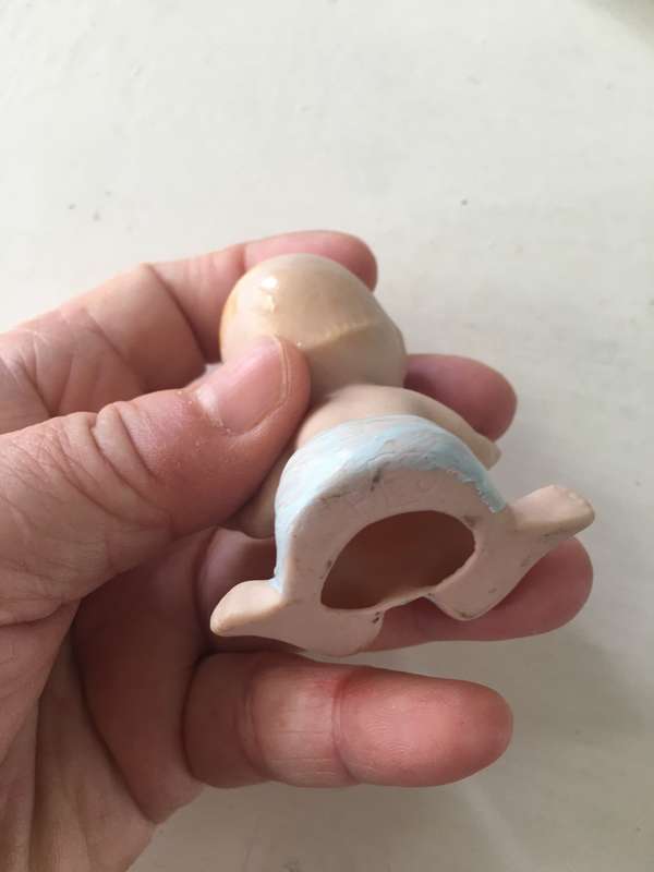 SMALL PORCELAIN KEWPIE DOLL